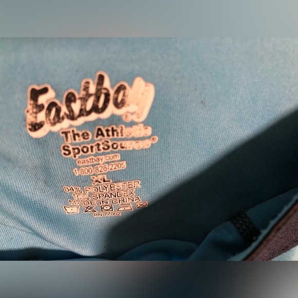 Eastbay Light Blue Compression Tights - Picture 2 of 3